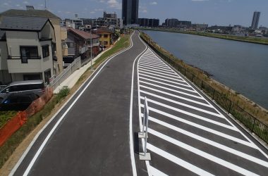 中川一丁目地区堤防整備工事