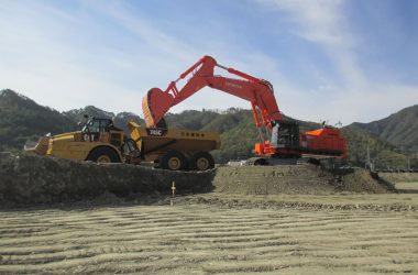 町方地区整地工事